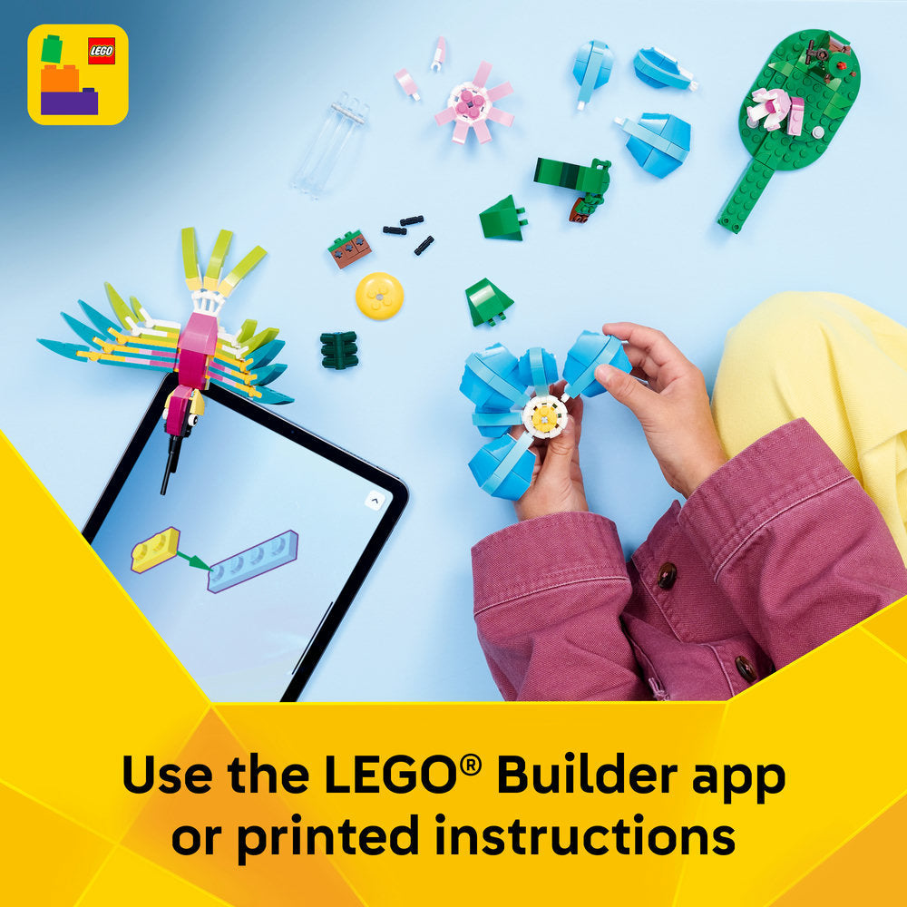 LEGO® Creator 3 in1 Wild Animals: Colourful Hummingbird Decor 31384