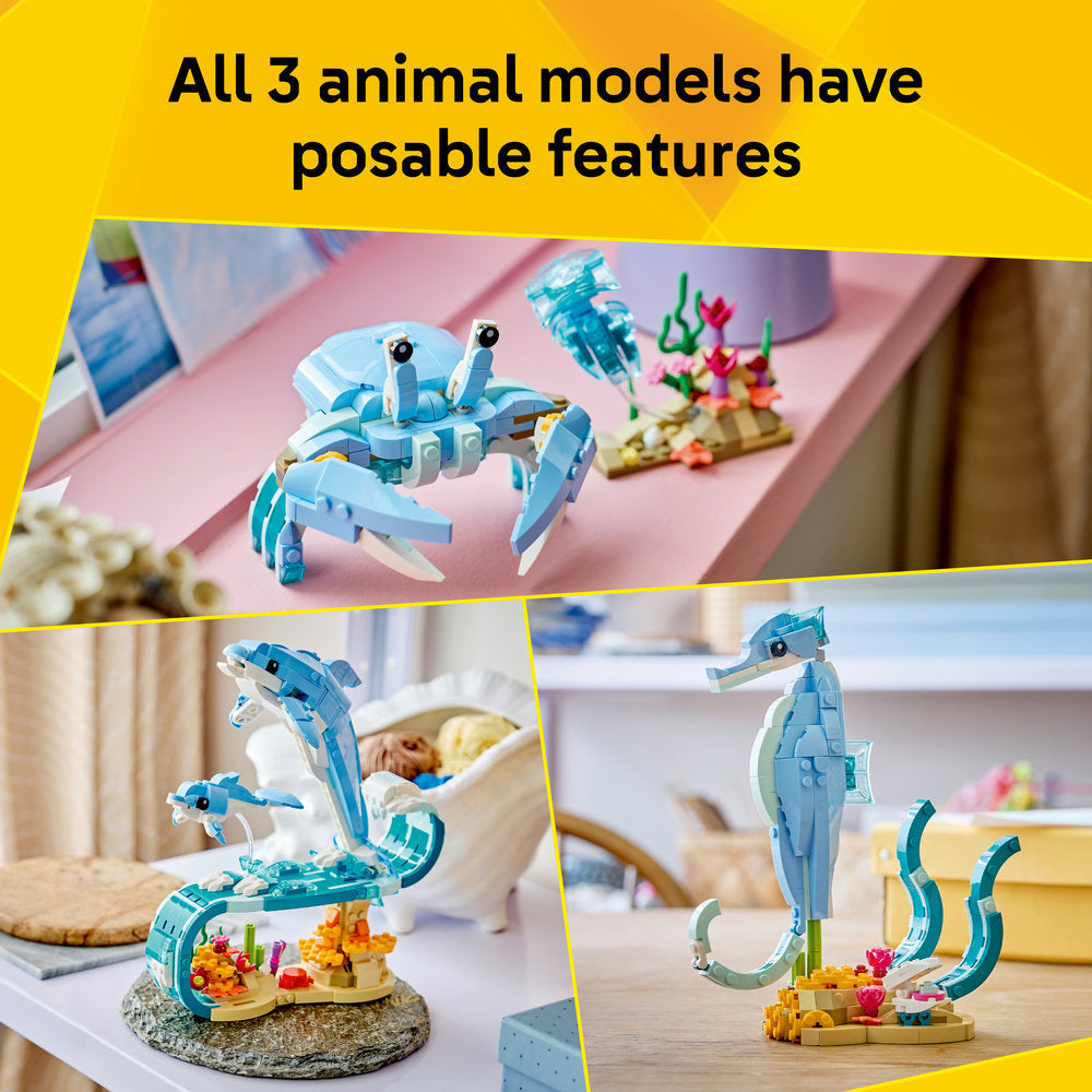 LEGO® Creator 3 in 1 Sea Animals: Beautiful Dolphins 31385