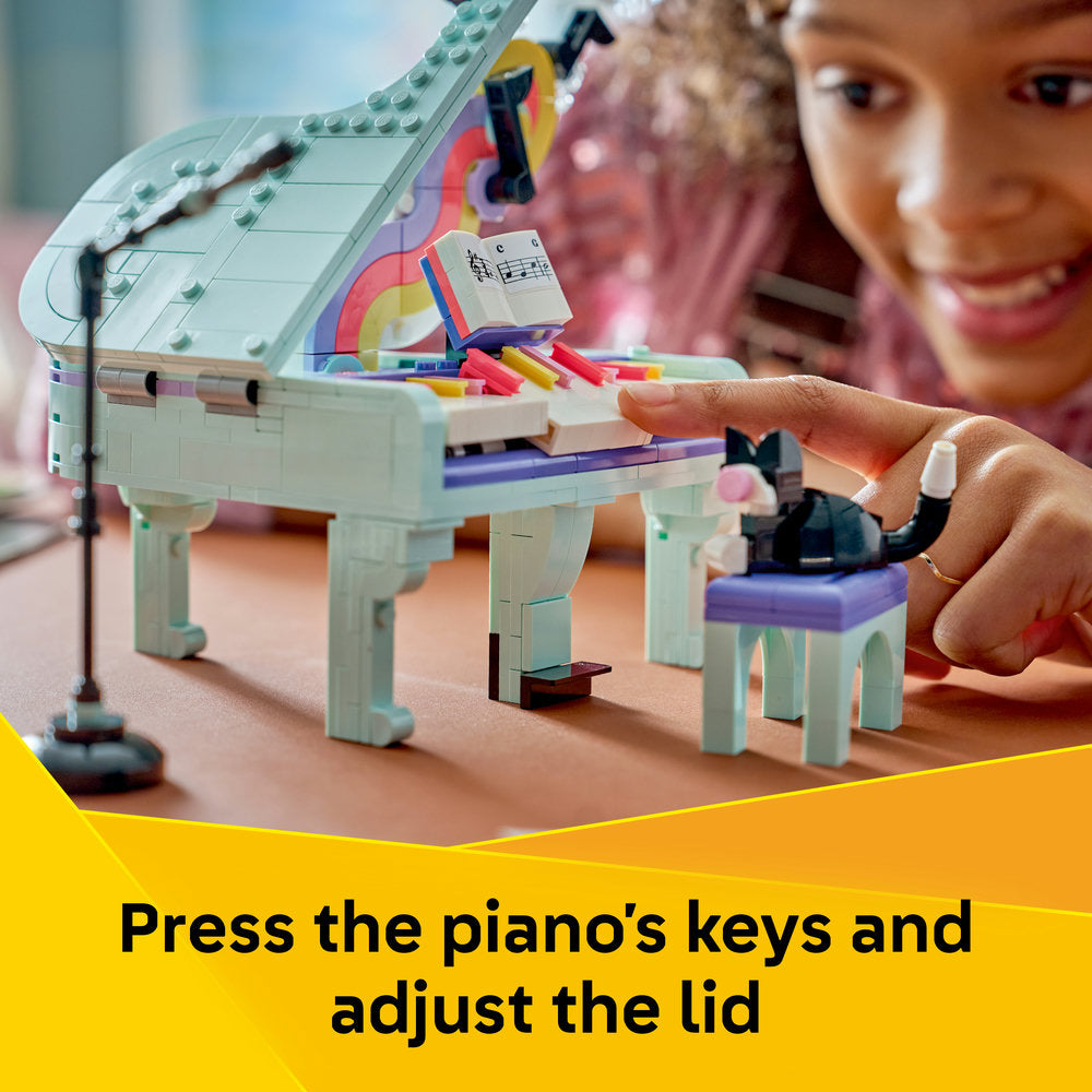 LEGO® Creator 3 in 1 Music Decor Piano with Cat 31392