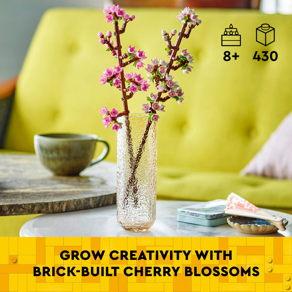 LEGO® Botanicals Cherry Blossoms Flowers Decor Set 40725