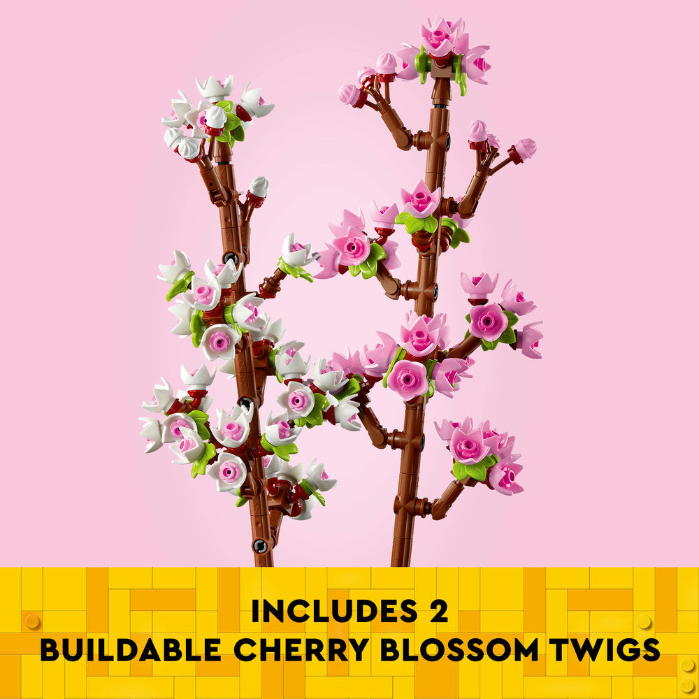 LEGO® Botanicals Cherry Blossoms Flowers Decor Set 40725