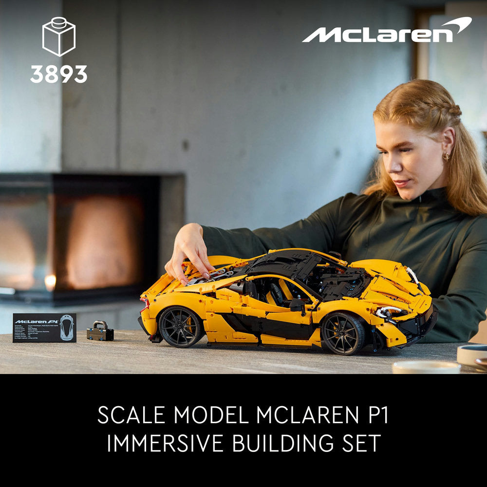 LEGO® Technic McLaren P1™ Model Car Set for Adults 42172