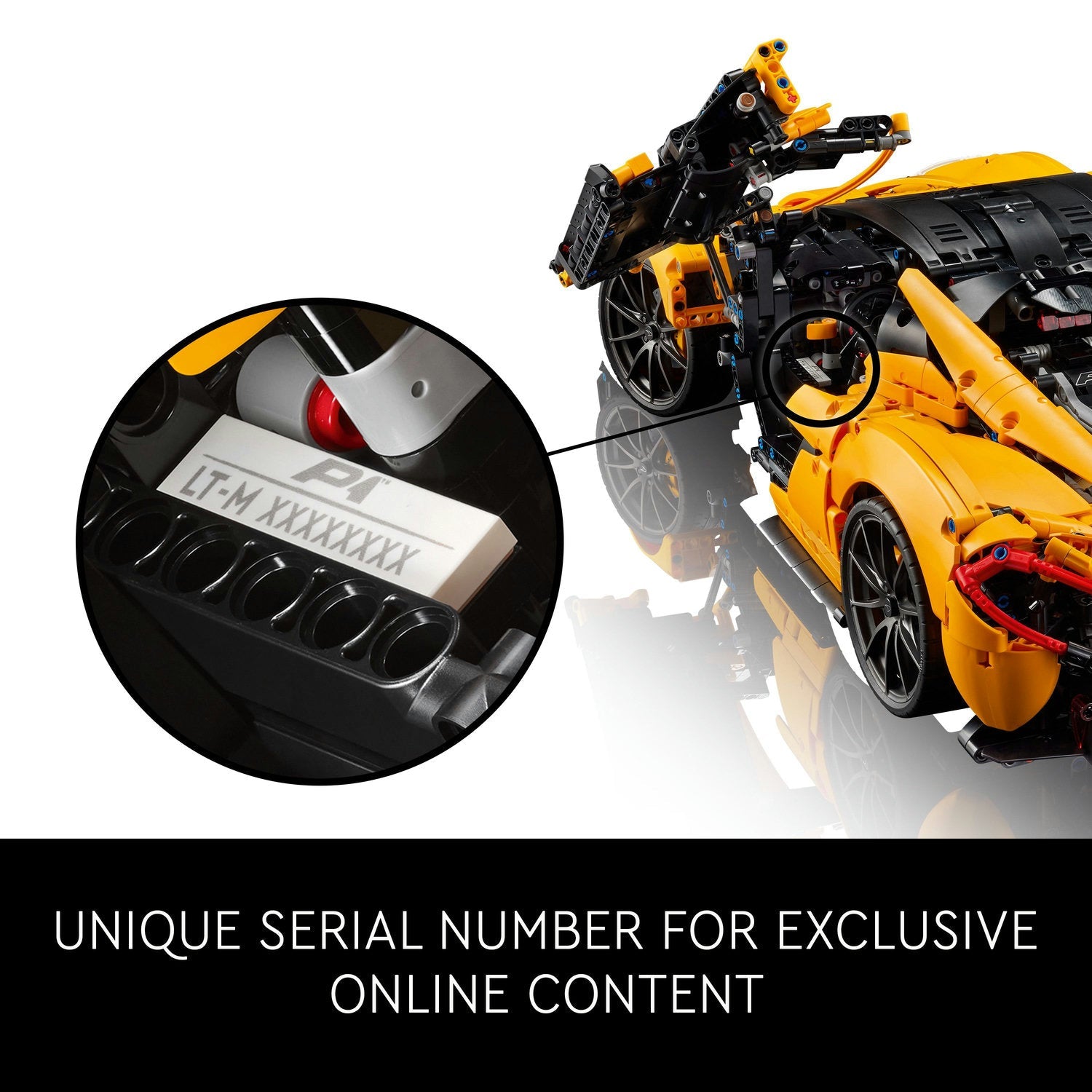 LEGO® Technic McLaren P1™ Model Car Set for Adults 42172