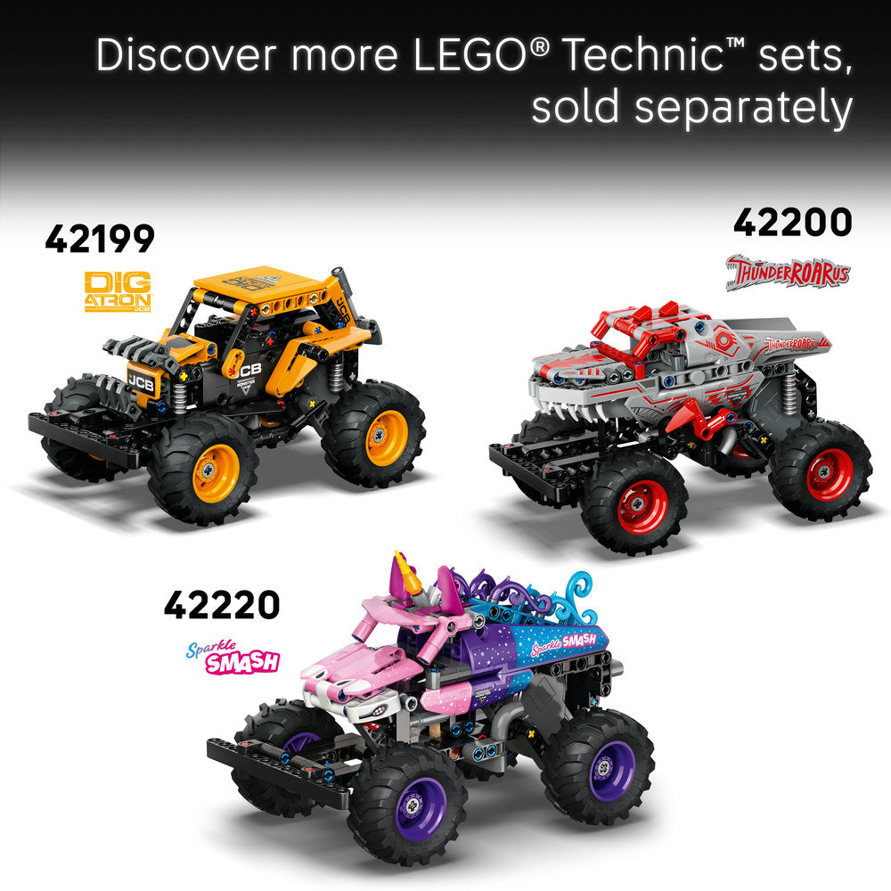 LEGO® Technic Monster Jam™ Grave Digger™ Fire and Ice 42219