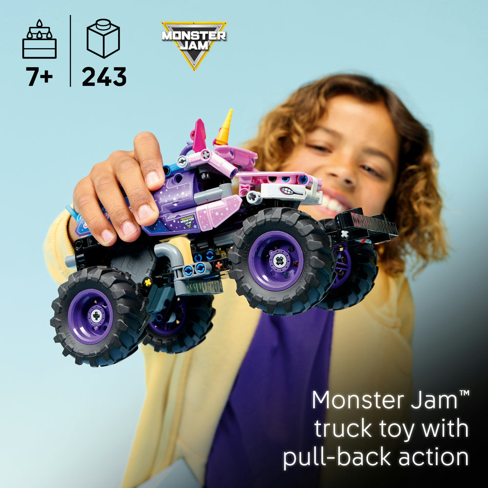 LEGO® Technic Monster Jam™ Sparkle Smash™ Pull-Back Toy 42220