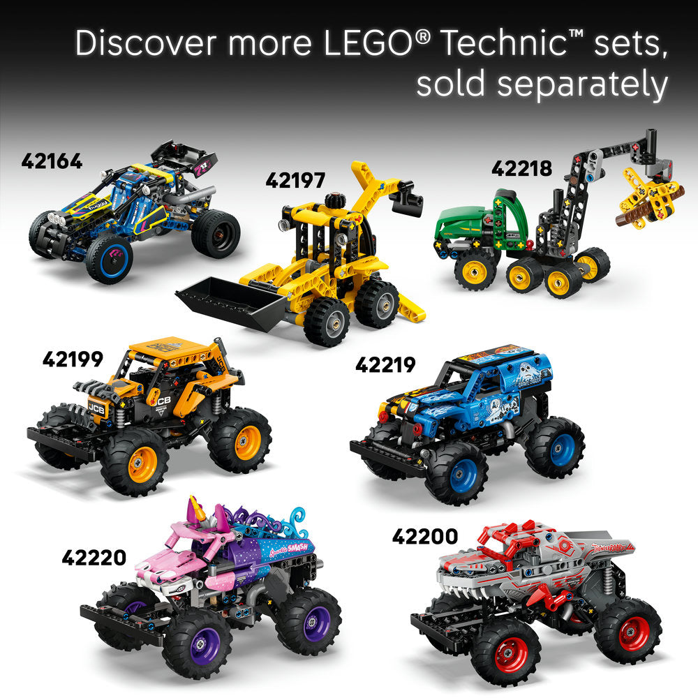 LEGO® Technic Yellow Motorcycle Toy Building Set 42225