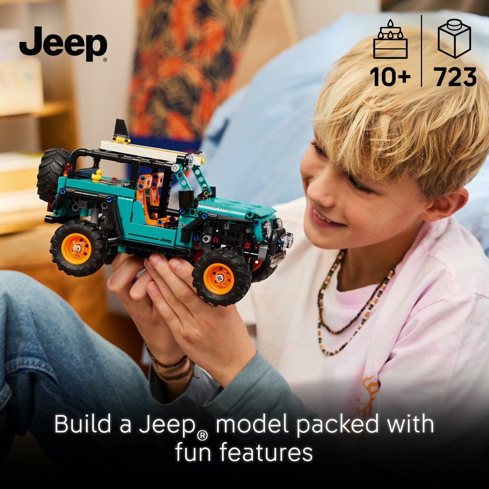 LEGO® Technic Jeep® Wrangler Rubicon SUV Building Kit 42227