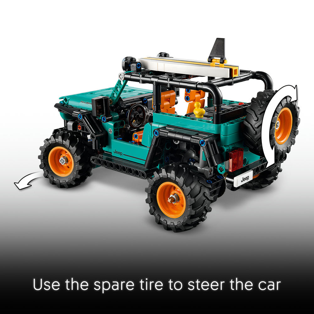 LEGO® Technic Jeep® Wrangler Rubicon SUV Building Kit 42227