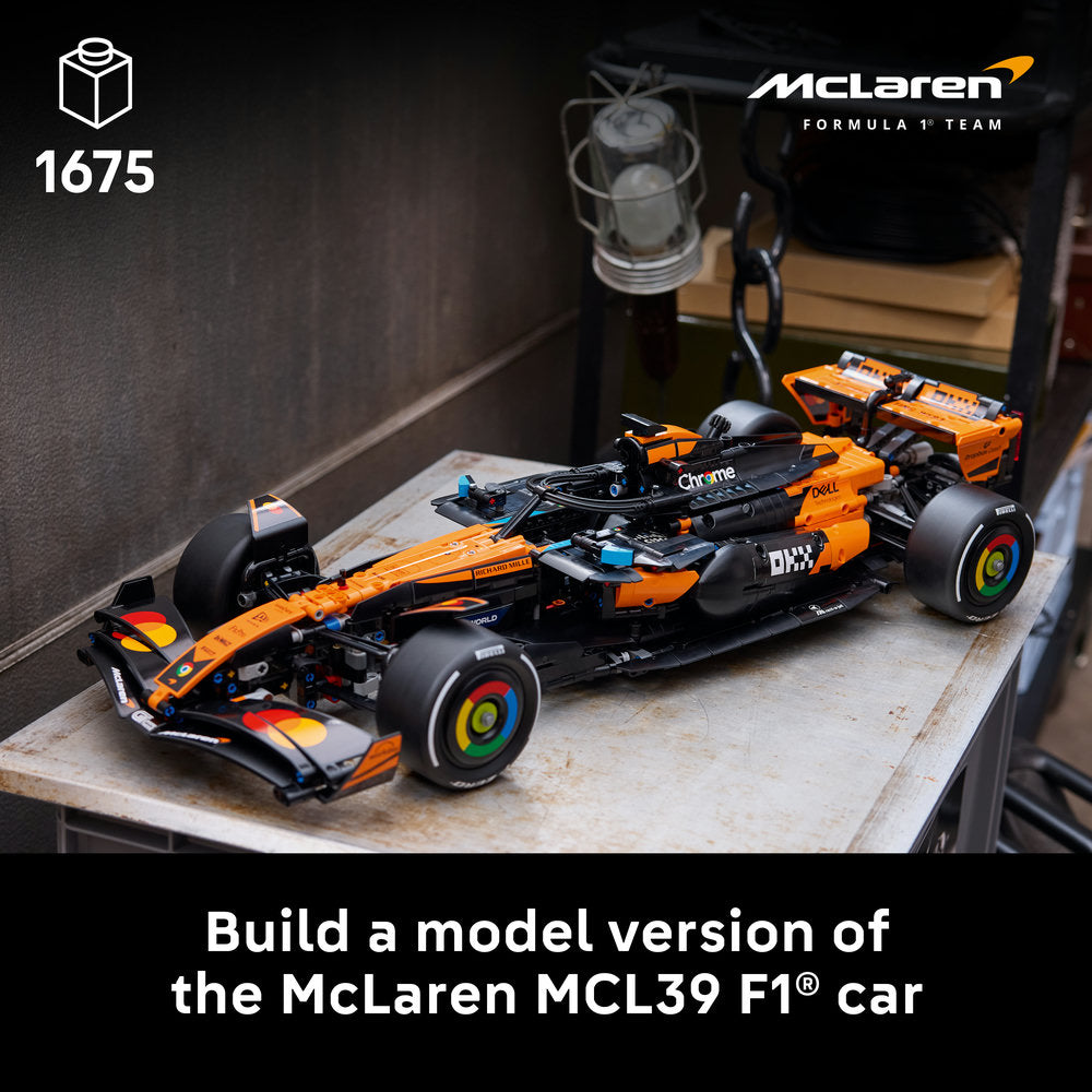 LEGO® Technic™ McLaren MCL39 F1® Car Building Set Gift 42228