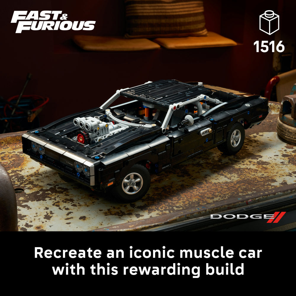 LEGO® Technic™ Fast and Furious Dodge Charger R/T Car 42231