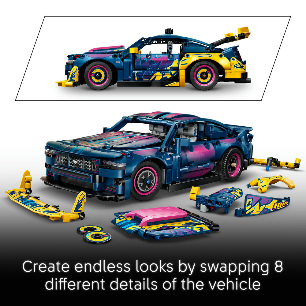 LEGO® Technic™ Custom Garage Ford Mustang GT Car Toy 42236