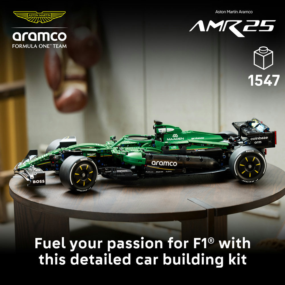 LEGO® Technic™ Aston Martin Aramco AMR25 F1® Car 42240