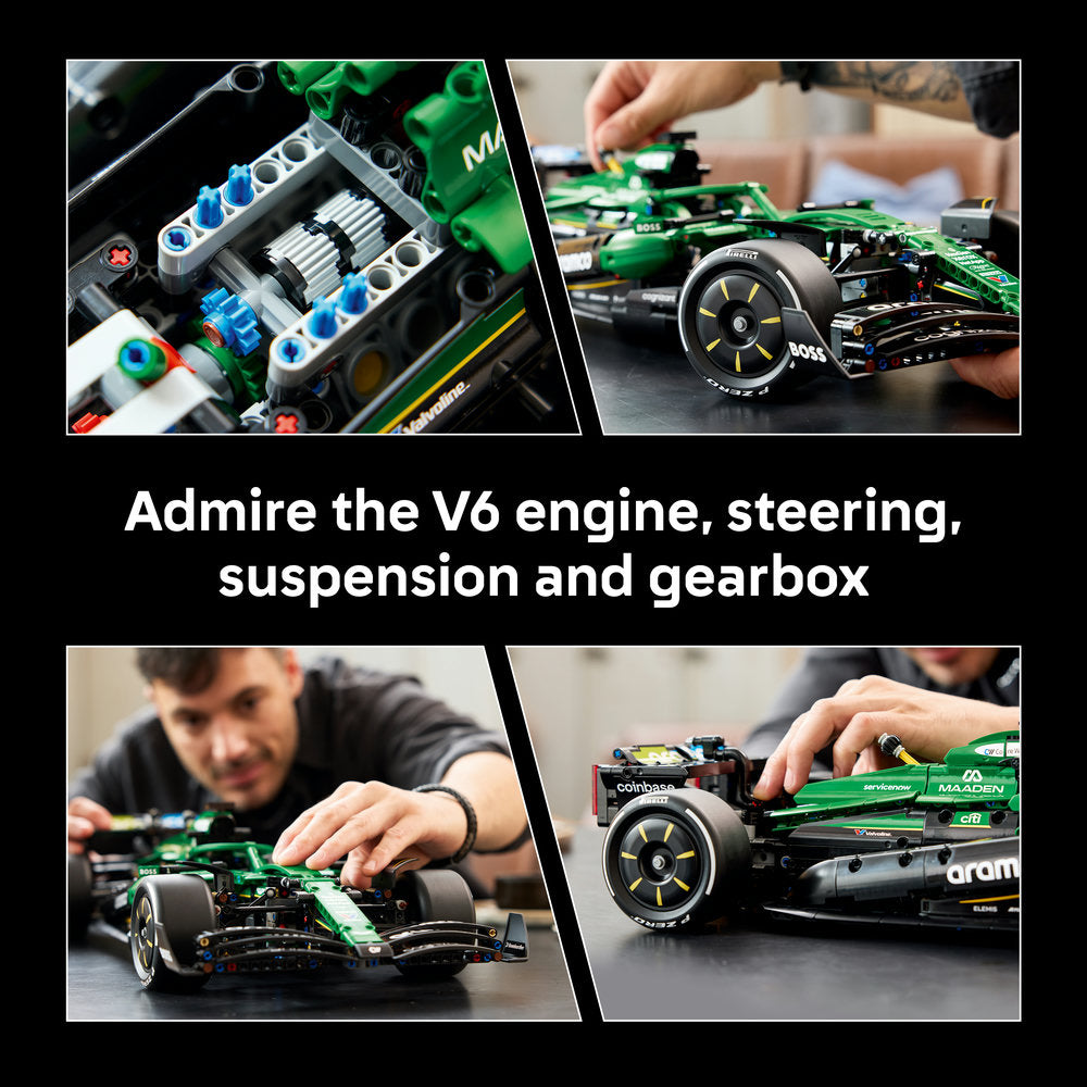 LEGO® Technic™ Aston Martin Aramco AMR25 F1® Car 42240