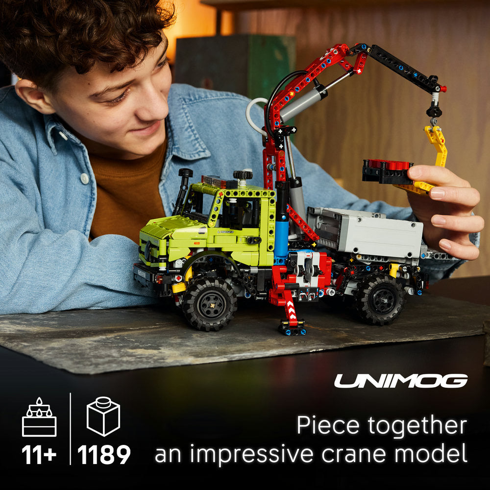 LEGO® Technic™ Mercedes-Benz Unimog U 5023 with Crane 42242