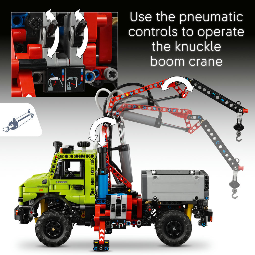 LEGO® Technic™ Mercedes-Benz Unimog U 5023 with Crane 42242