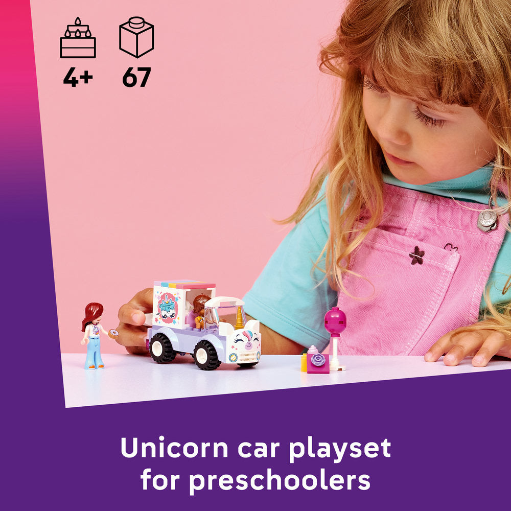 LEGO® Friends Unicorn Cake Delivery Car Toy 42675