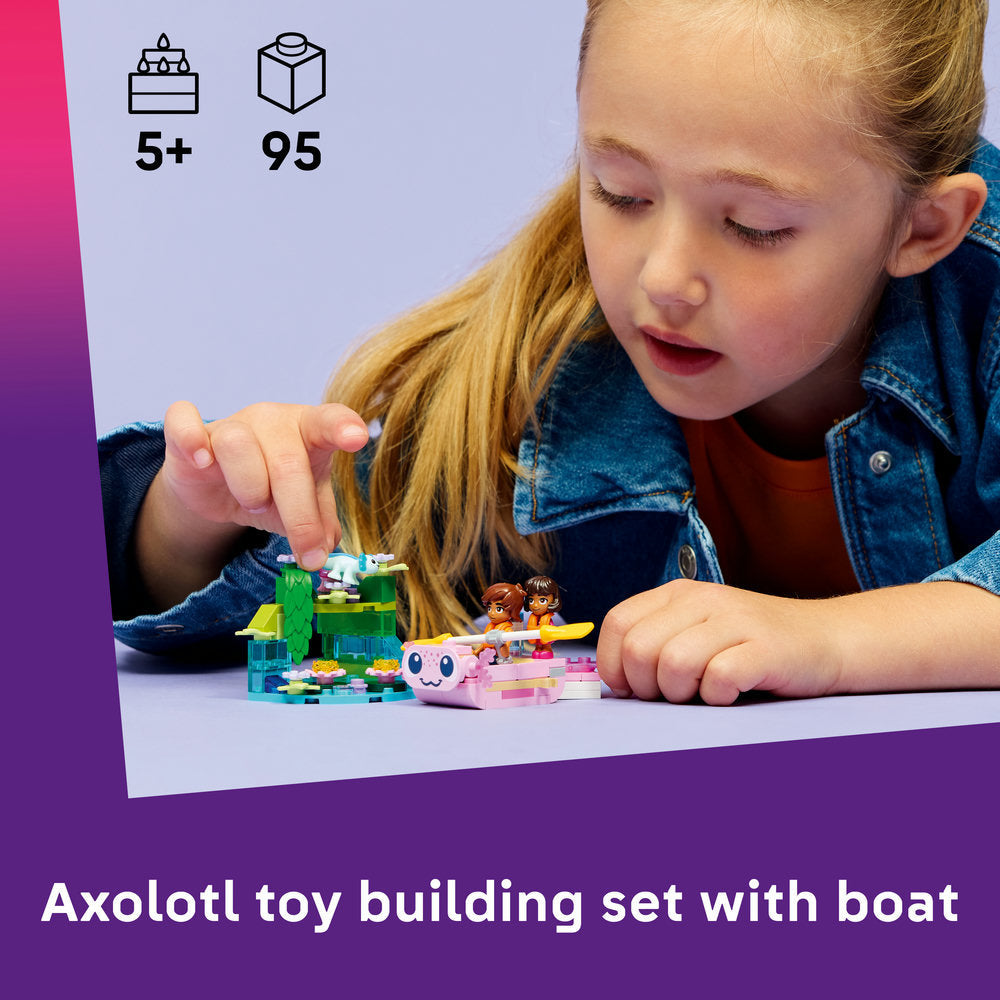 LEGO® Friends Axolotl Adventure Boat 42681