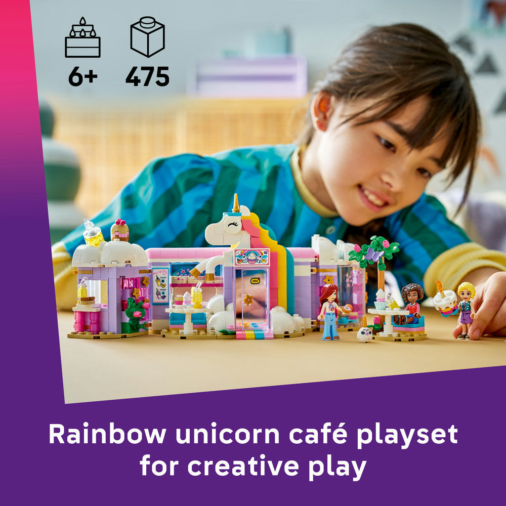 LEGO® Friends Unicorn Dream Café Pretend Play Toy Set 42684