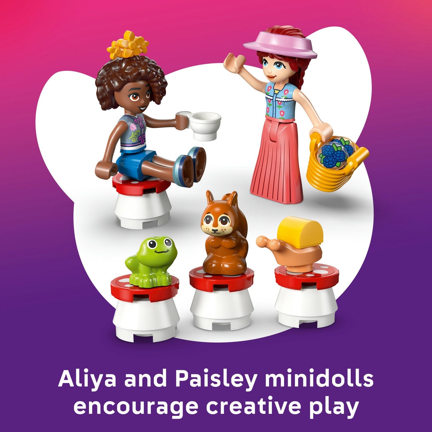 LEGO® Friends Forest Tea Party Building Toy Playset 42690