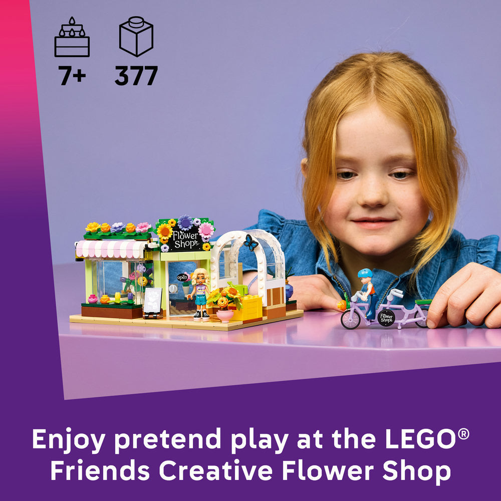 LEGO® Friends Creative Flower Shop Building Toy 42693