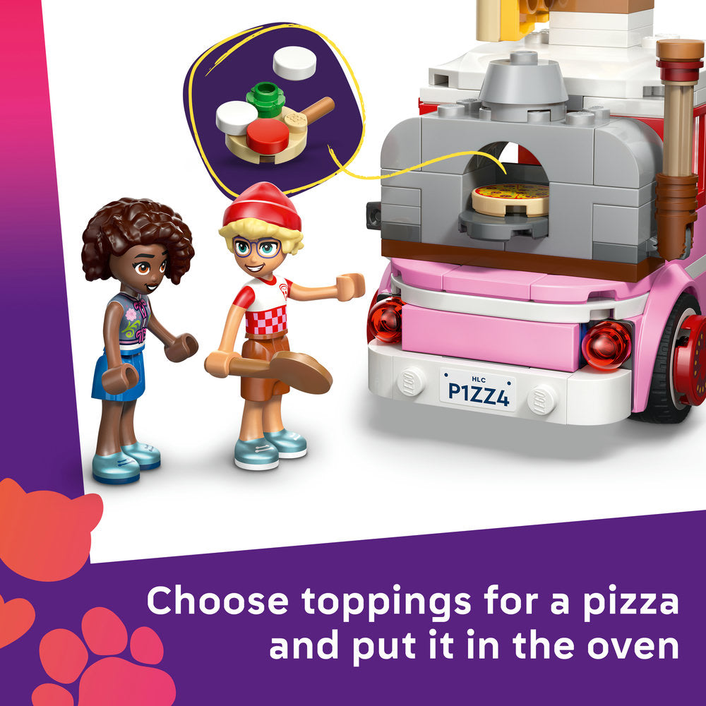 LEGO® Friends Pizza Truck Building Toy Playset 42694