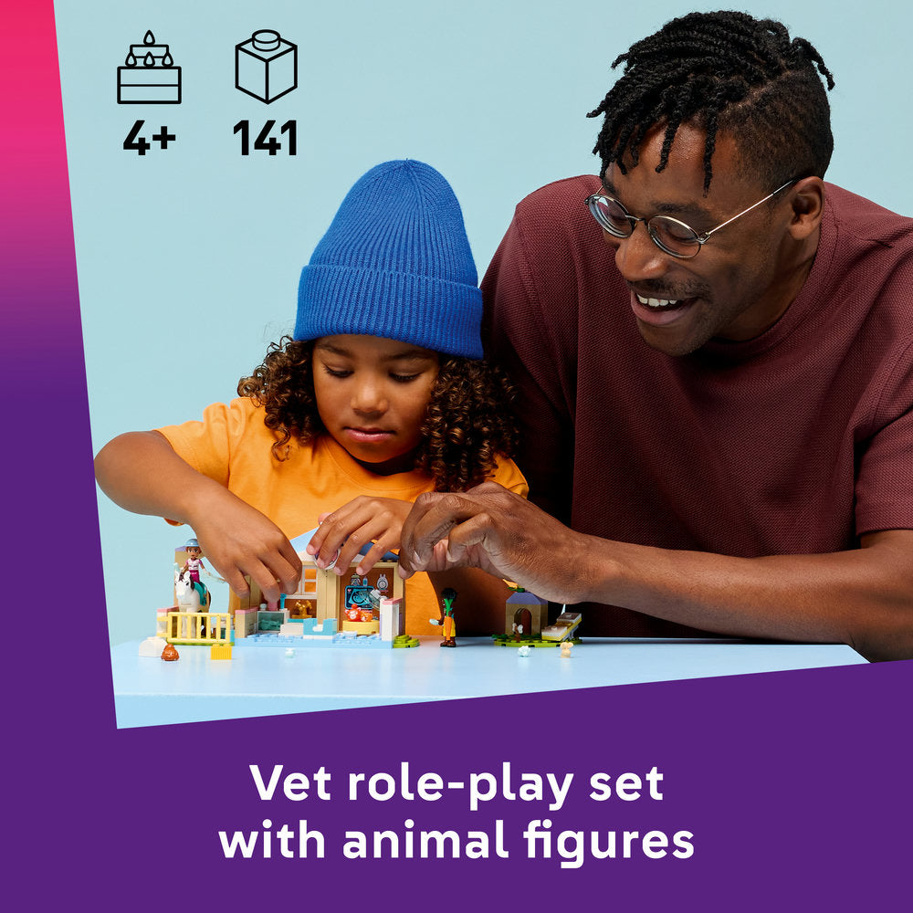 LEGO® Friends Animal Vet Clinic Building Toy Set 42696