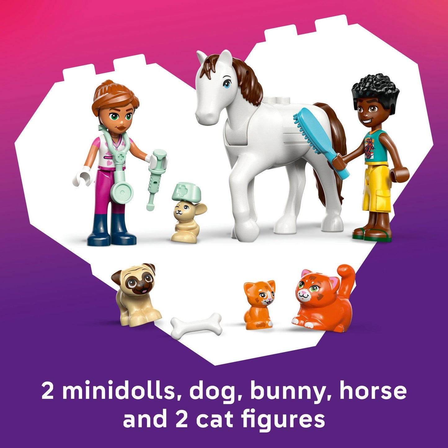 LEGO® Friends Animal Vet Clinic Building Toy Set 42696