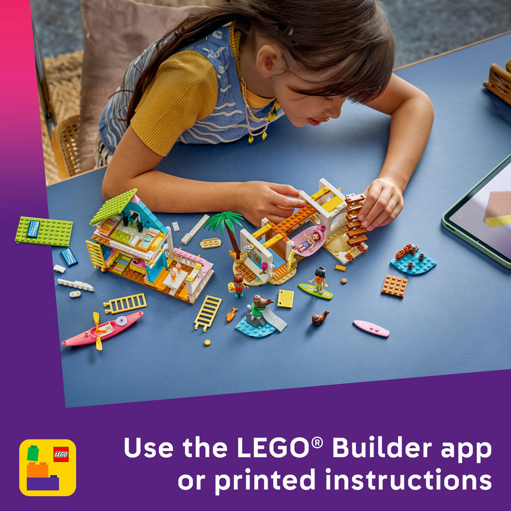 LEGO® Friends Beach House with Seals Building Kit 42699