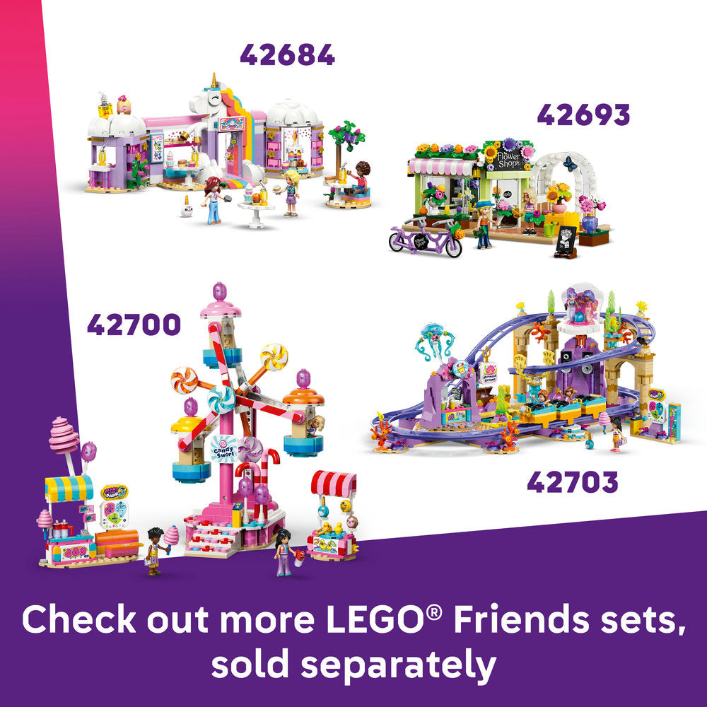 LEGO® Friends Spinning Flower & Fairy Teacup Ride Toy 42702