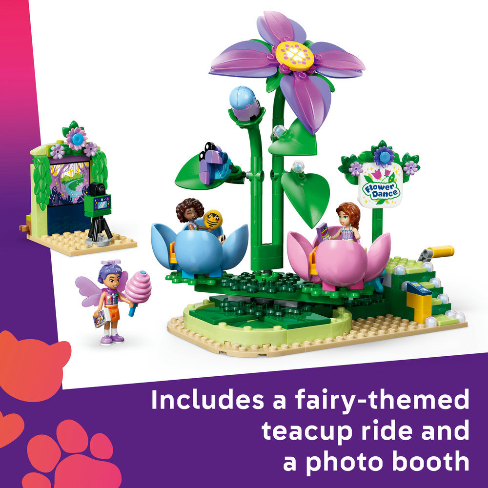 LEGO® Friends Spinning Flower & Fairy Teacup Ride Toy 42702