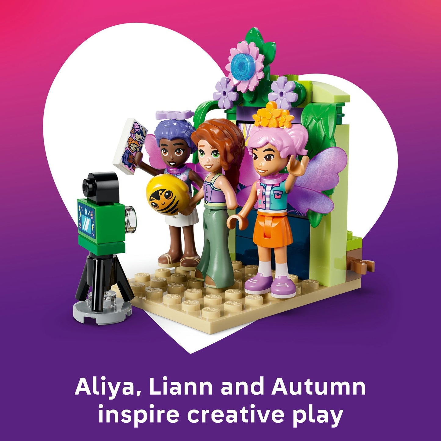 LEGO® Friends Spinning Flower & Fairy Teacup Ride Toy 42702