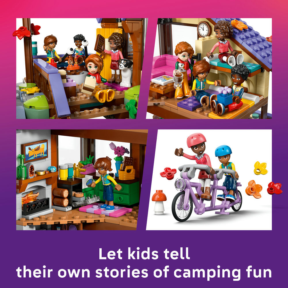 LEGO® Friends Cosy Autumn Forest Cabin Building Toy 42705