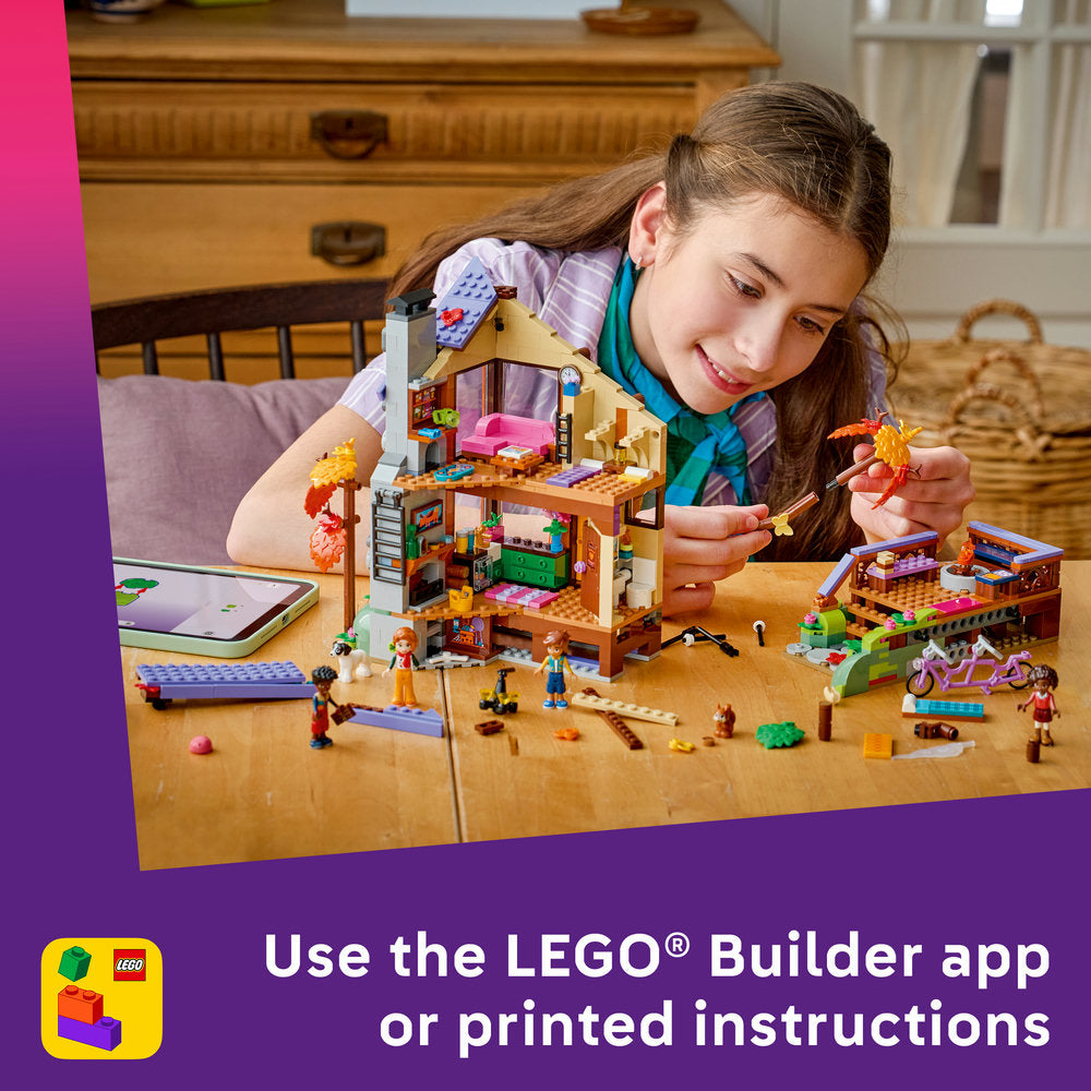 LEGO® Friends Cosy Autumn Forest Cabin Building Toy 42705