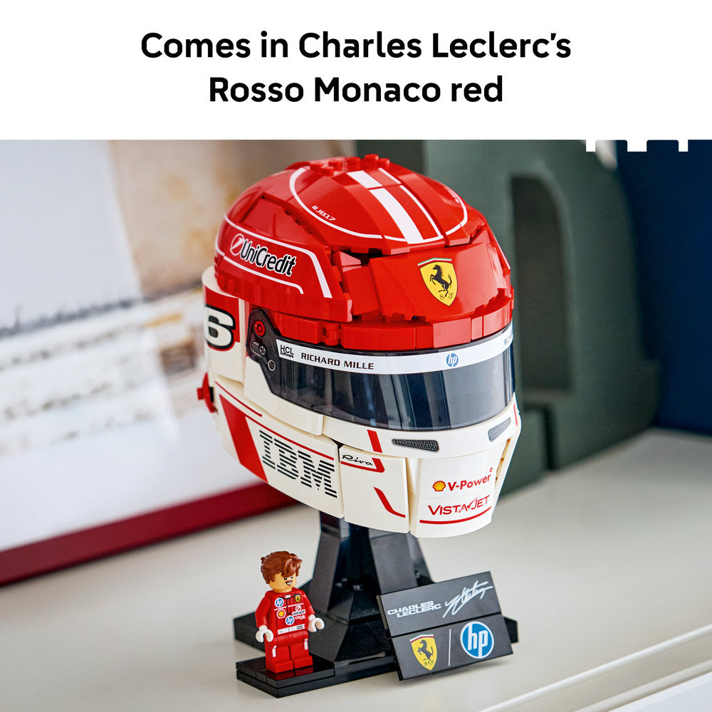 LEGO® Editions Scuderia Ferrari HP Charles Leclerc Helmet 43014