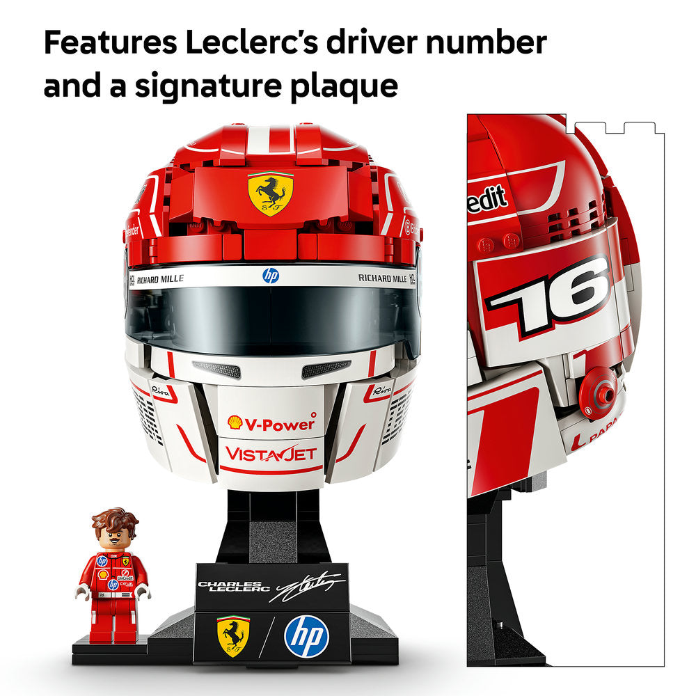 LEGO® Editions Scuderia Ferrari HP Charles Leclerc Helmet 43014