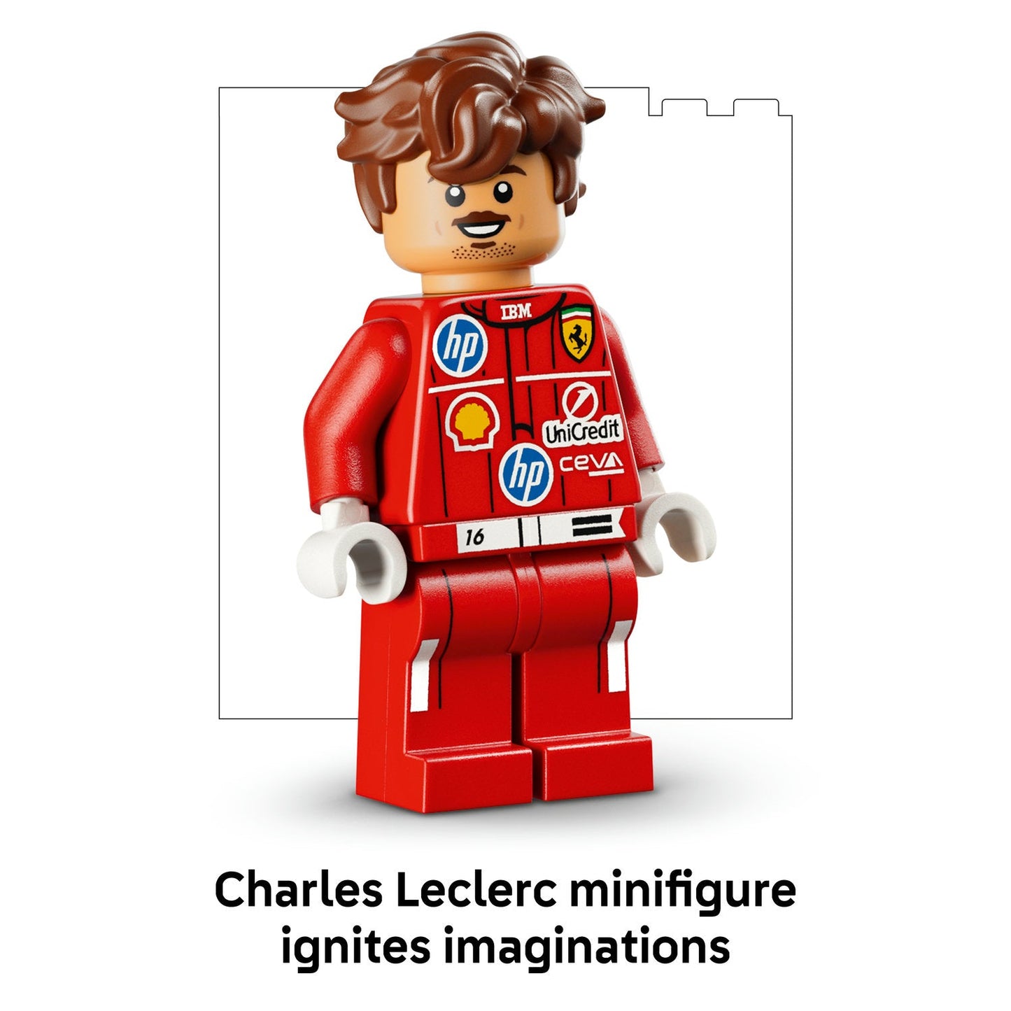 LEGO® Editions Scuderia Ferrari HP Charles Leclerc Helmet 43014