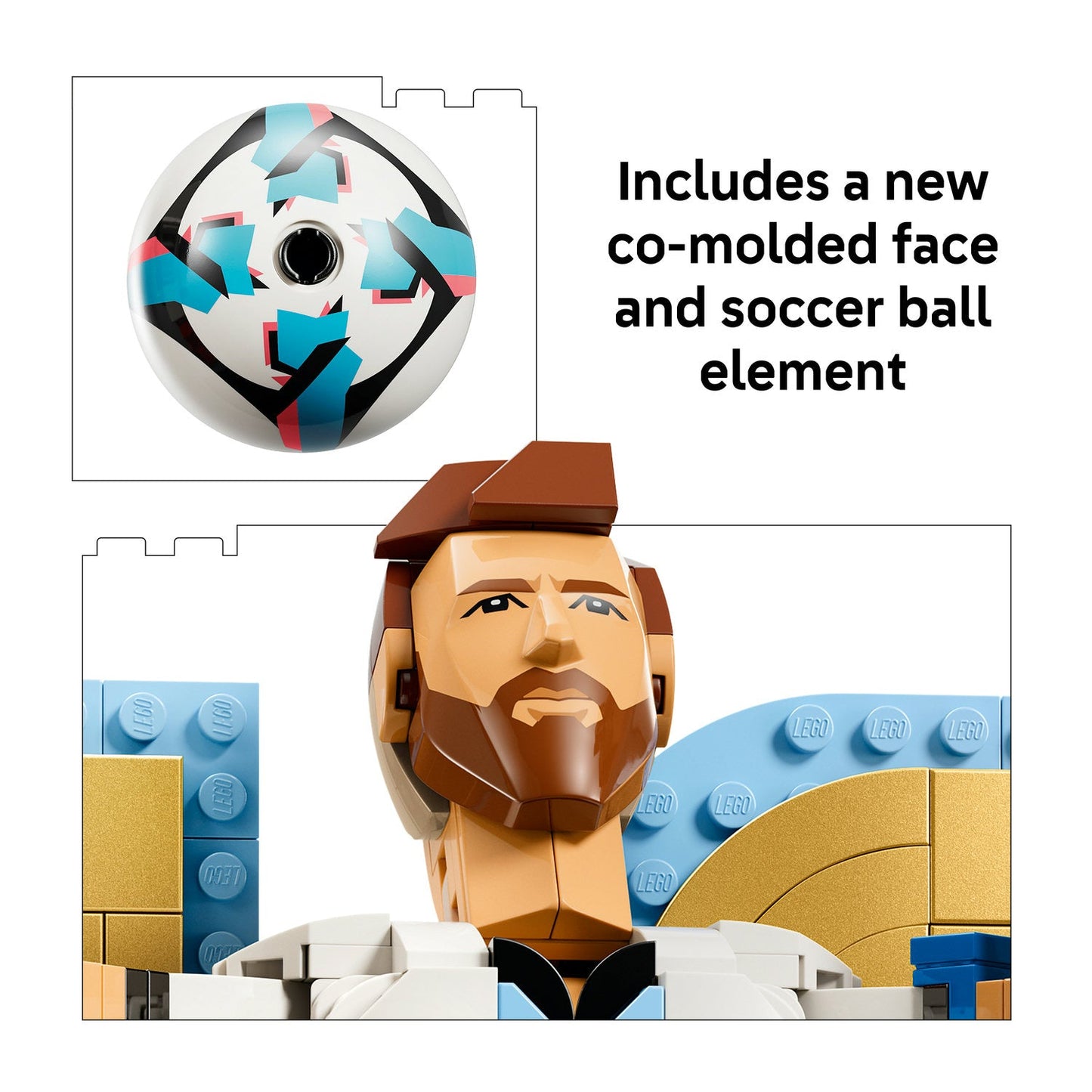 LEGO® Editions Lionel Messi – Football Legend Set 43015