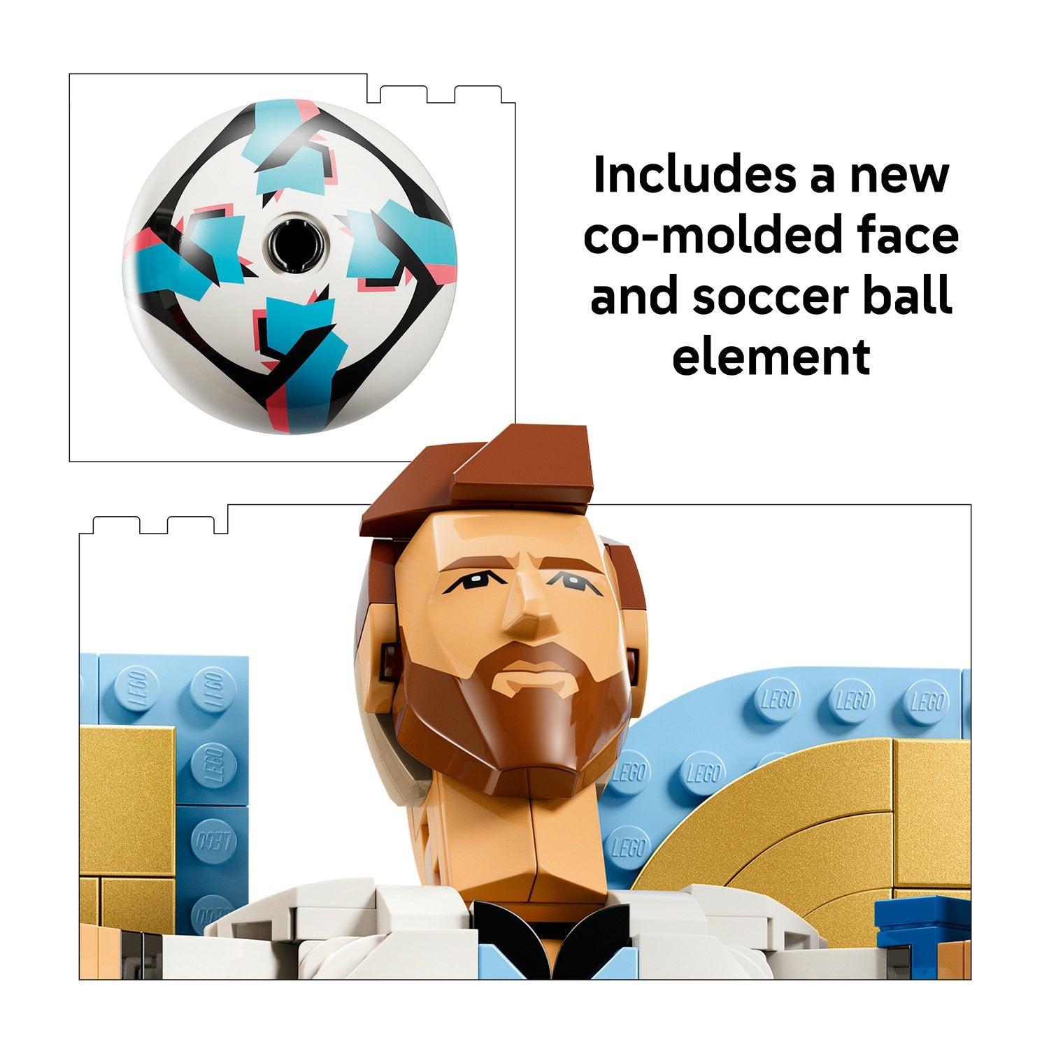 LEGO® Editions Lionel Messi – Football Legend Set 43015