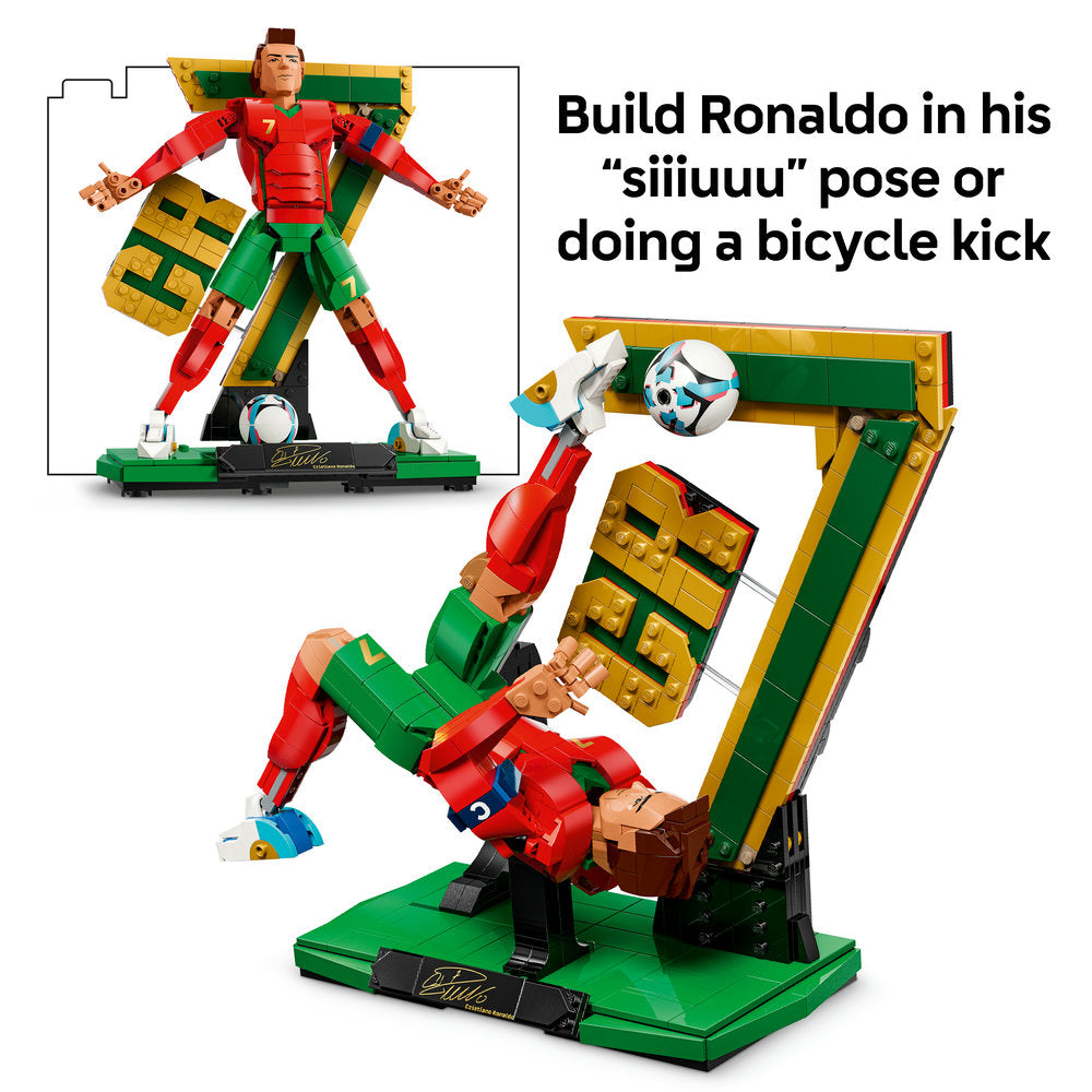 LEGO® Editions Cristiano Ronaldo – Football Legend Set 43016
