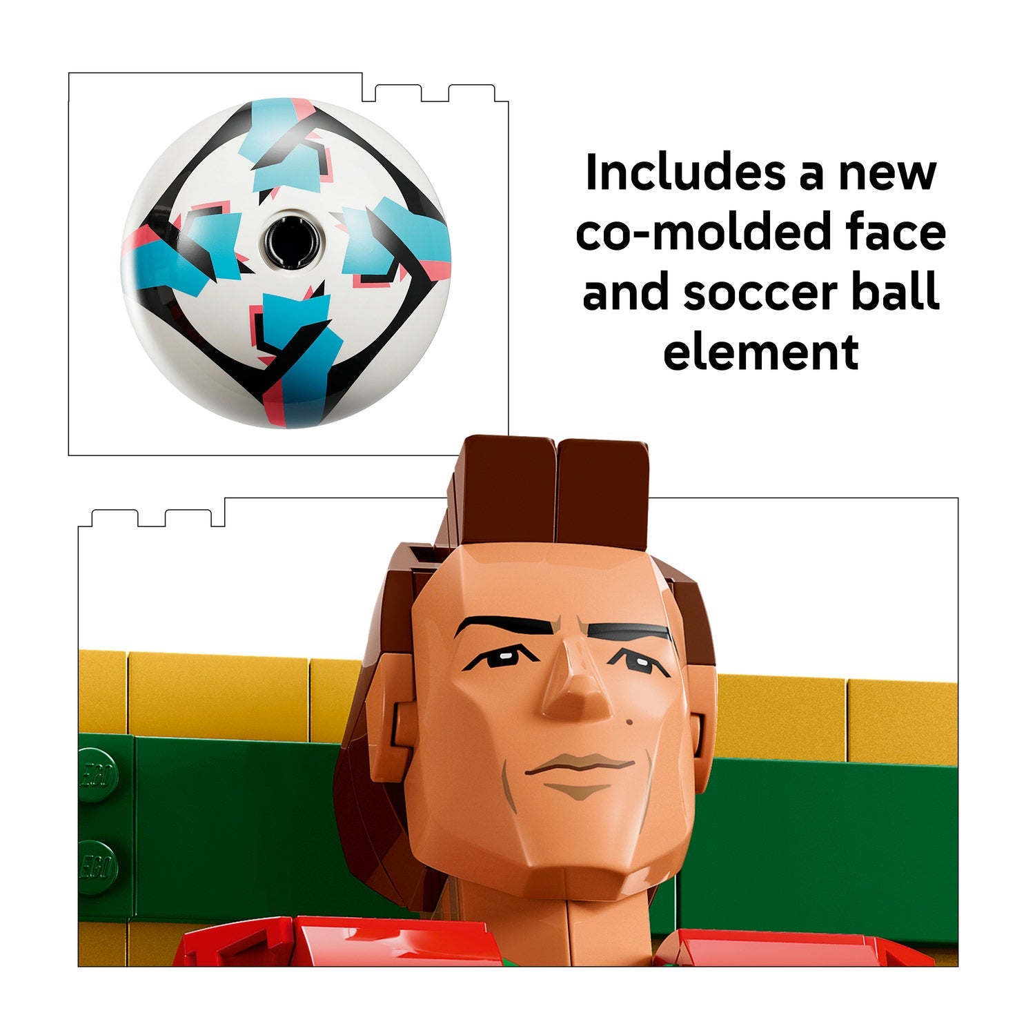 LEGO® Editions Cristiano Ronaldo – Football Legend Set 43016