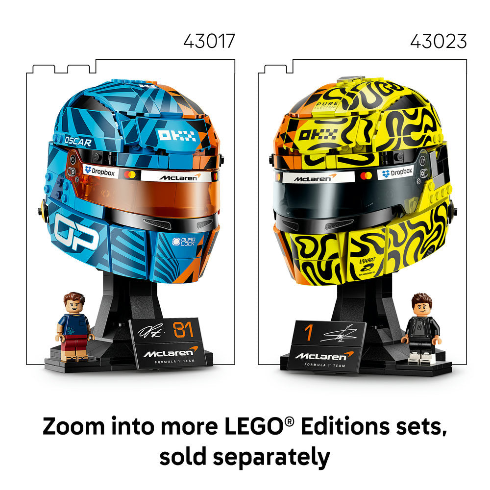 LEGO® Editions McLaren Mastercard F1® Team Oscar Piastri Helmet 43017