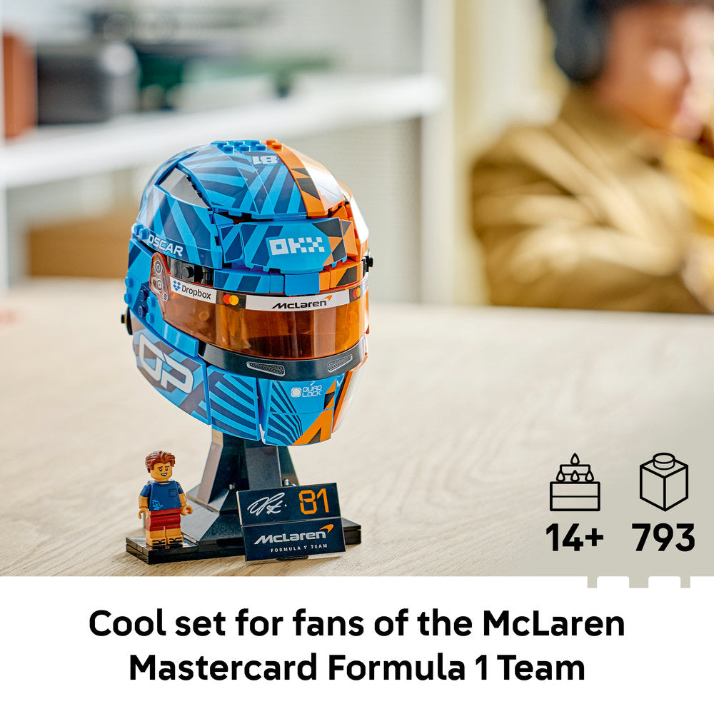 LEGO® Editions McLaren Mastercard F1® Team Oscar Piastri Helmet 43017