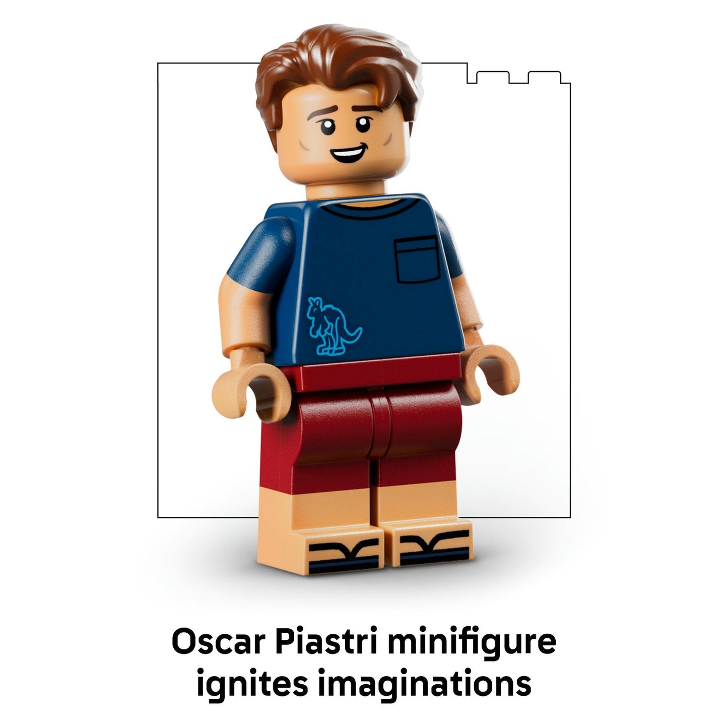 LEGO® Editions McLaren Mastercard F1® Team Oscar Piastri Helmet 43017