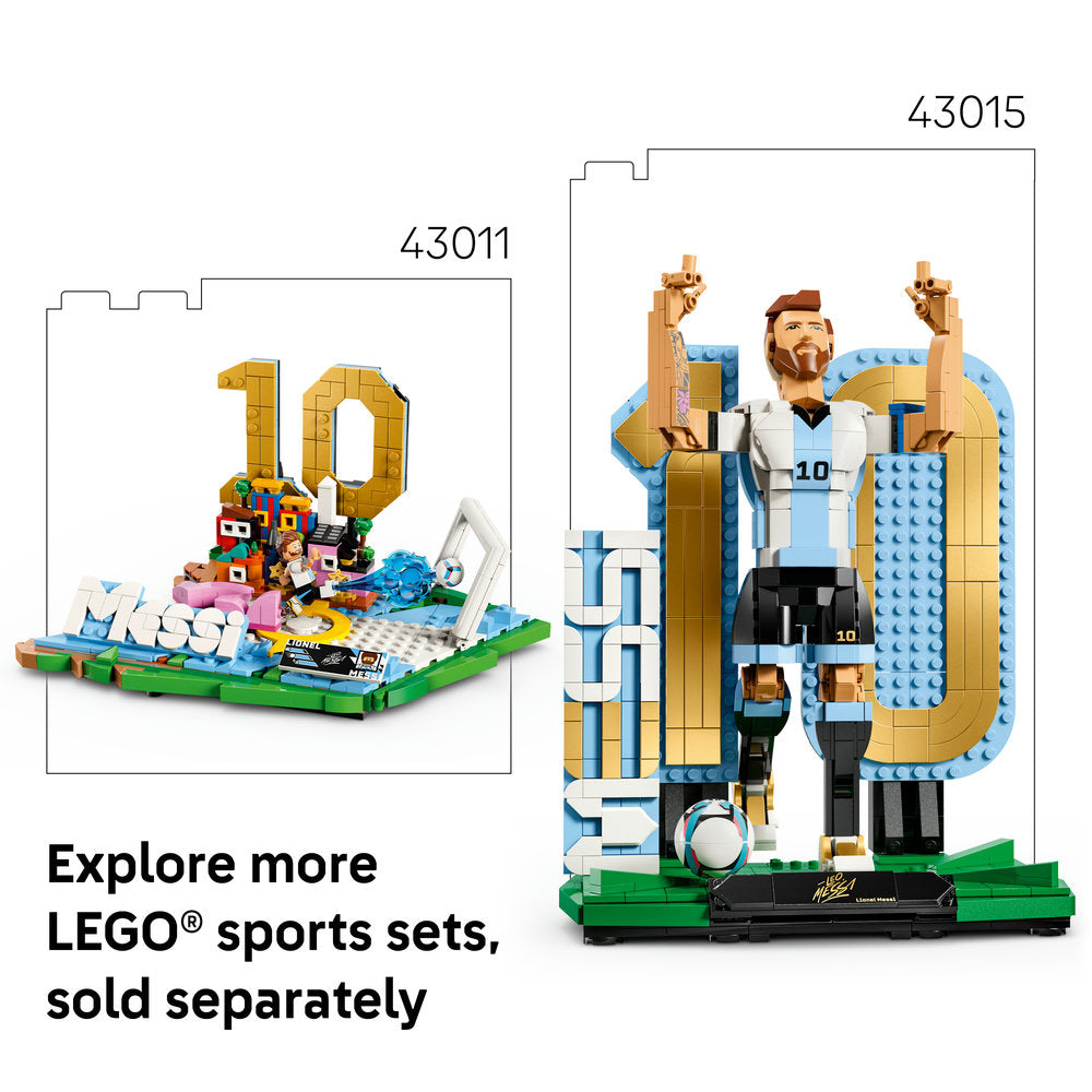 LEGO® Editions Lionel Messi – Celebration Building Set 43018