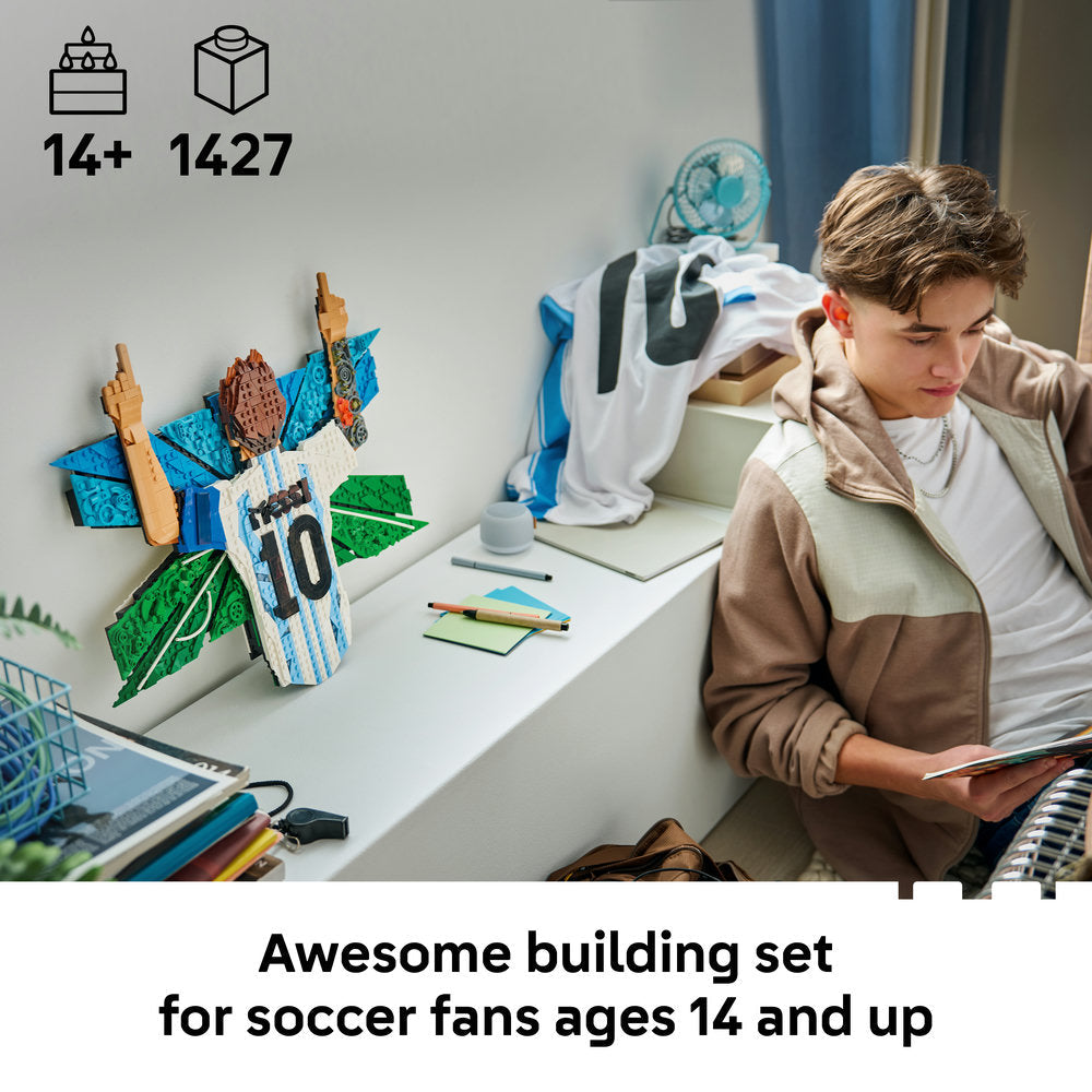 LEGO® Editions Lionel Messi – Celebration Building Set 43018