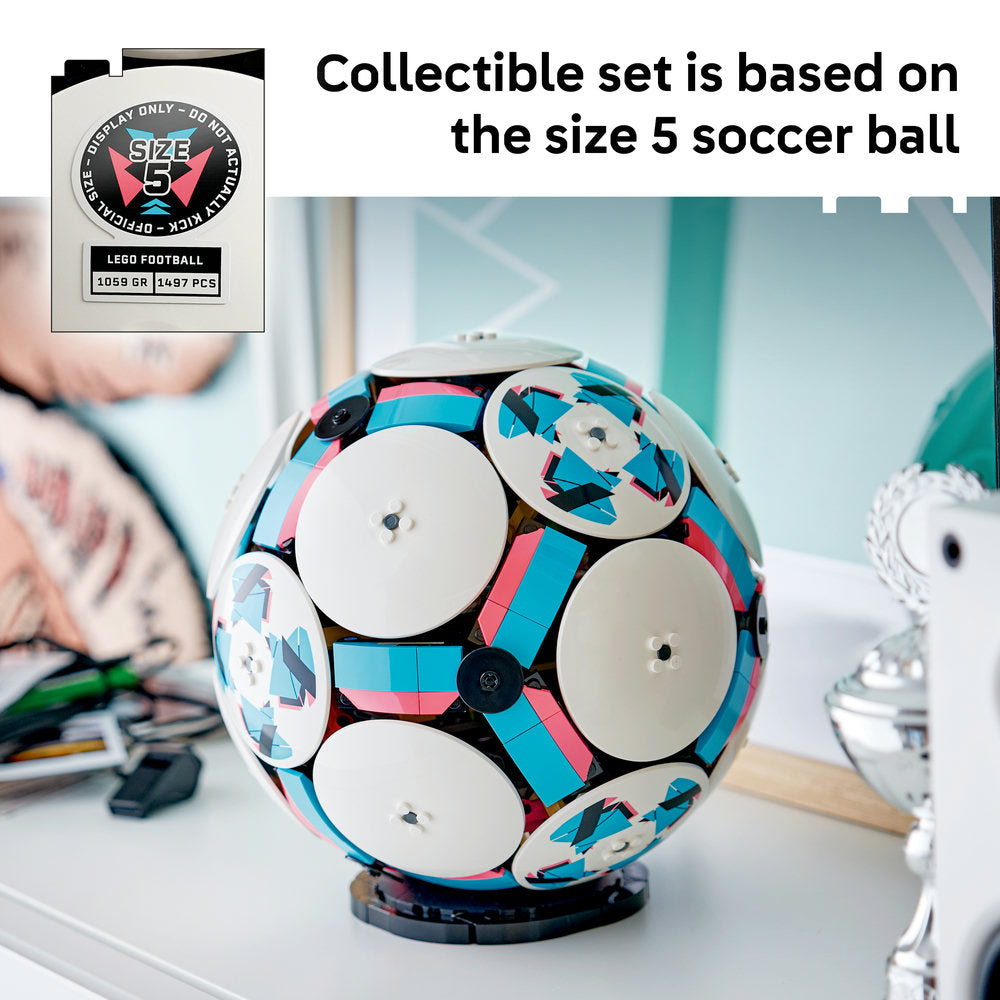 LEGO® Editions Soccer Ball Sports Gift Building Set 43019