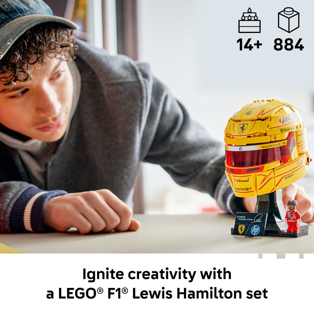 LEGO® Editions Scuderia Ferrari HP Lewis Hamilton Helmet 43022