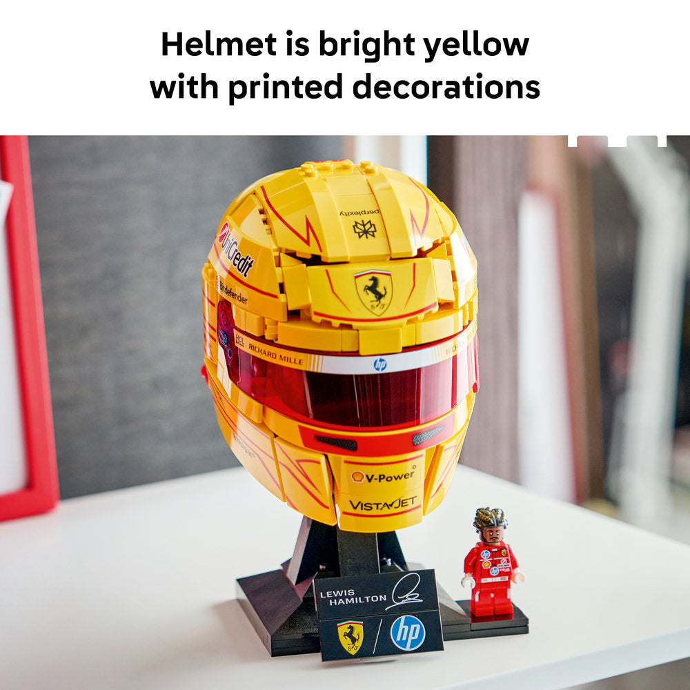 LEGO® Editions Scuderia Ferrari HP Lewis Hamilton Helmet 43022