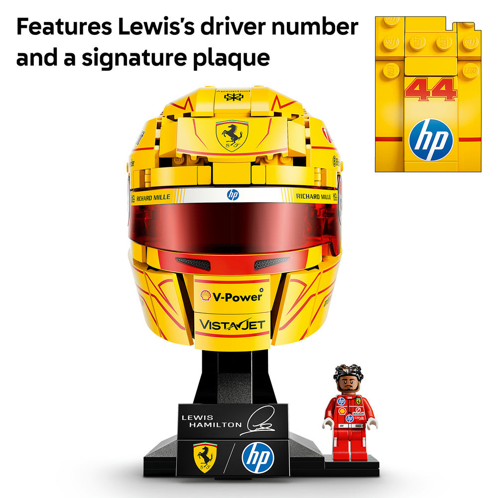 LEGO® Editions Scuderia Ferrari HP Lewis Hamilton Helmet 43022