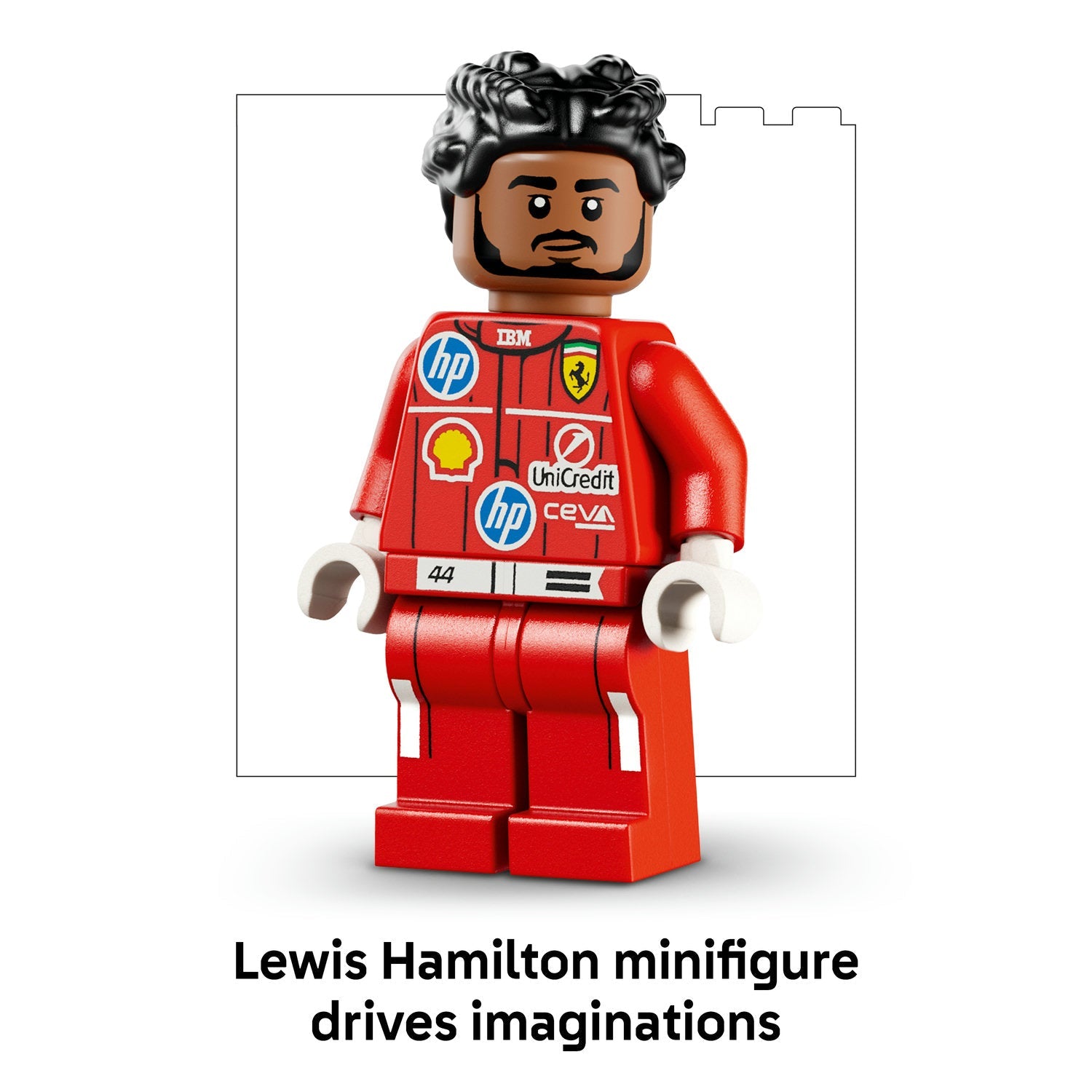 LEGO® Editions Scuderia Ferrari HP Lewis Hamilton Helmet 43022